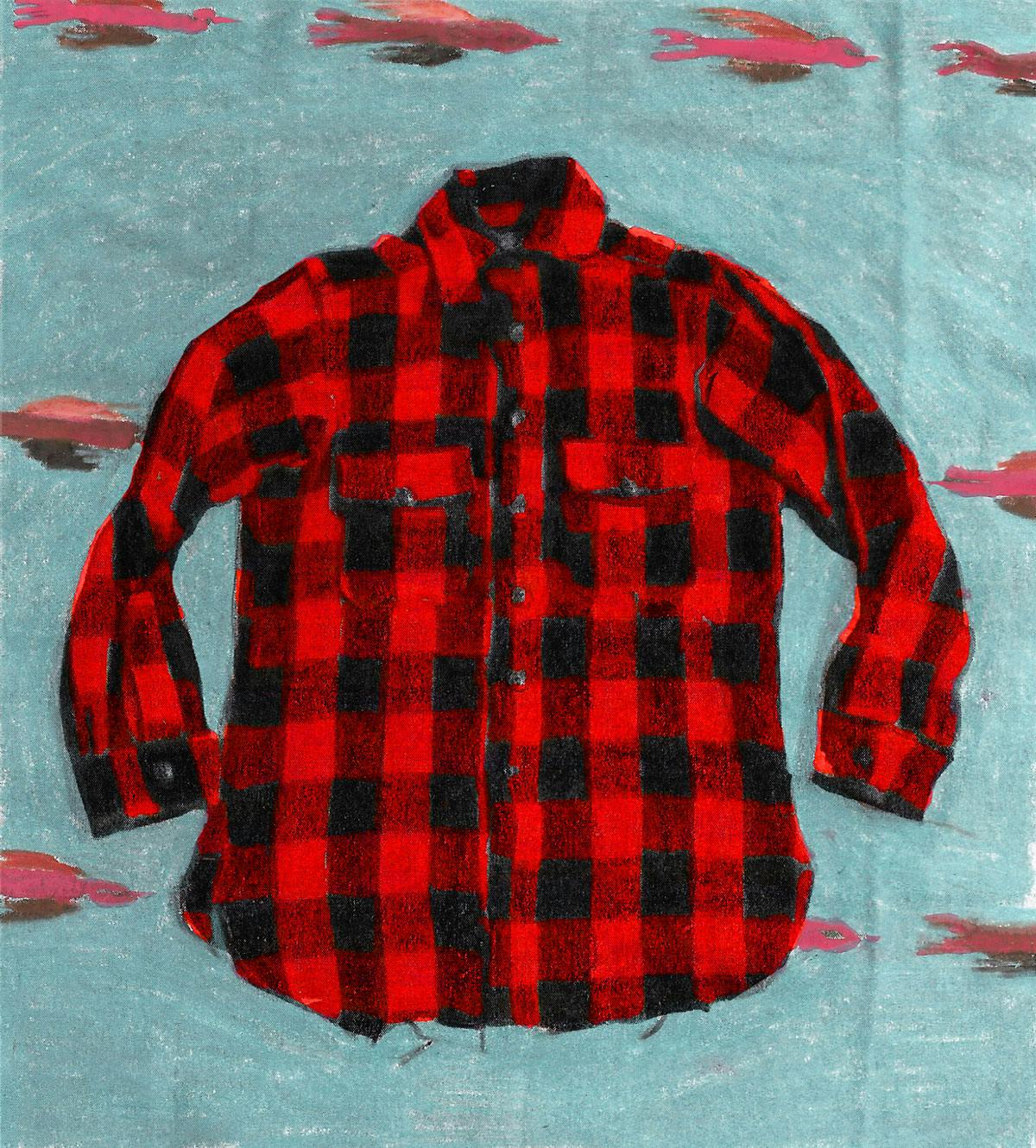 wool buffalo plaid shirt